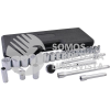 F5800C JUEGO DE DADOS Y ACCESORIOS CUADRO DE 1/2" COMBINADO, 25 PIEZAS SURTEK