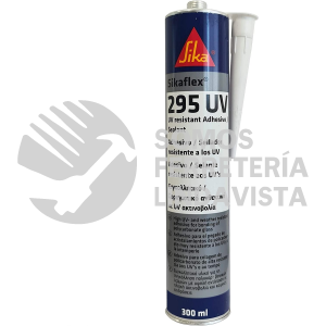 166791 SIKAFLEX 295 UV NEGRO CARTUCHO 300 ML SIKA INDUSTRY