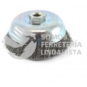 CB-152 CARDA DE COPA ONDULADA 5" 127MM M-14 9/16" 0 35MM 6000 R P M LYM