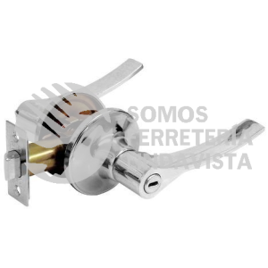 MX81506 CERRADURA MANIJA BAÑO ROBLE CROMO PHILLIPS