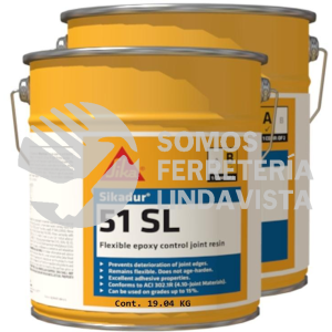 562732 SIKADUR-51 SL UNIDAD 19 04 KG SIKA CONSTRUCCION