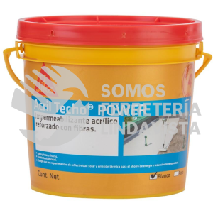 568518 ACRIL TECHO POWER 4 AÑOS BLANCO 3 8 L SIKA CONSTRUCCION