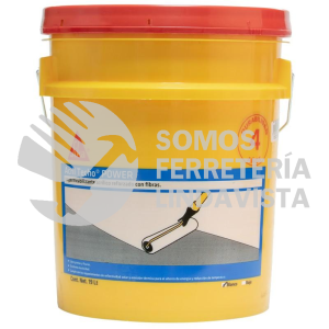 568519 ACRIL TECHO POWER 4 AÑOS BLANCO CUBETA 19 L SIKA CONSTRUCCION
