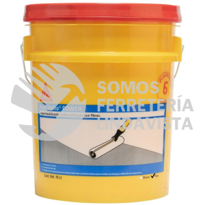 568527 ACRIL TECHO POWER 6 AÑOS ROJO 19 L SIKA CONSTRUCCION