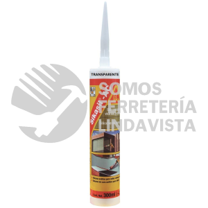 94803 SIKASIL AC TRANSP CARTUCHO 280 ML SIKA CONSTRUCCION
