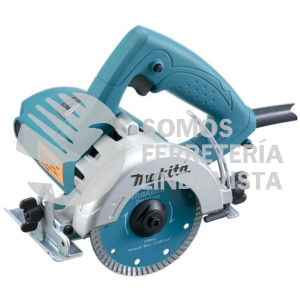 4100NH2X1 CORTADORA P/MARMOL 4 3/8" CORTE 45GRADOS C/DISCO DIAMANTE 1,400W COD ANT 4100NH2KX1 MAKITA