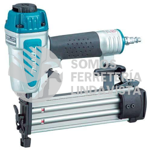 AF506 CLAVADORA NEUMATICA CAL 18 PRESION 60 - 115 PSI CAP 100 PCS AJS PROFUND C/MALETIN MAKITA
