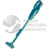 CL108FDZ ASPIRADORA 3 VEL LI-ION S/BAT Y CARG C/BOQUILLAS,LUZ 12V MAKITA