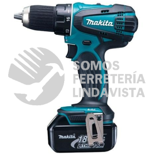 DF333DWME ATORNILLADOR TALADRO 3/8"V V R 0-450 0-1,700 RPM LI-ION C/2 BAT 4 0 AH Y CARG LUZ BROQ CIERRE RAPIDO MALETIN 12V MAKITA