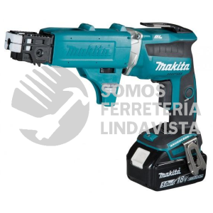 DFS452TJX2 ATORNILLADOR V V R 0-4,000 RPM M/BL LI-ION 2 BAT 5 0 A H C/IND Y CARG C/LUZ,EST MONT 18V MAKITA