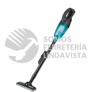 DCL180ZB ASPIRADORA LI-ION S/ BAT Y CARG C/BOQUILLAS, MAQ AZUL CON NEGRO 18V MAKITA