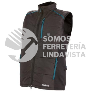 DCV202ZXL CHALECO ELECTRO-TERMICA (NEGRO) S/BAT Y CARG C/ADAPTADOR PARA BAT LXT 18V MAKITA