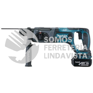 DHR241RFE MARTILLO ROTAT COMB 7/8" V V R 0-1 200 RPM 2 FUN ROTAC/PERCUS 2 BAT 3 0 A H Y CARG C/FRENO MALETIN 18V MAKITA