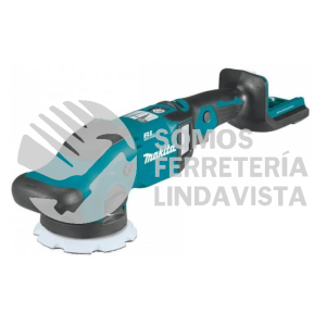 DPO500Z PULIDORA ORBITAL EXENTRICA 5" 0-6,800 RPM,M/BL LI-ION S/BAT Y CARG, SWITCH TIPO PALETA 18V MAKITA
