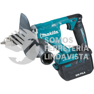 DUT131Z MEZCLADORA INALAM 1/16"- 1/2" V V 2 VEL 0-1,300 RPM M/BL LI-ION S/BAT Y CARG C/EST LONA 18V MAKITA