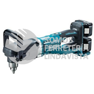 DDA460Z TALADRO ANGULAR DE 1/2" V V R 0-350 - 0-1,400 RPM M/BL LI-ION S/BAT Y CARG C/LUZ,FRENO 18V + 18V 36V MAKITA