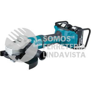 DGA901Z ESMERIL 180MM 9" (BLUETHOOT) 6,000 RPM M/BL LI-ION S/BAT Y CARG C/FRENO 18V + 18V 36V MAKITA