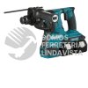 DHR282PT2JU MARTILLO ROTAT COMB (BLUETOOTH) SDS PLUS 1-1/8" V V R 0-5,000 GPM M/BL LI-ION 2 BAT C/IND 5 0 A H Y CARG DOBLE C/LUZ ESTUCHE MONT 18V + 18V 36V MAKITA