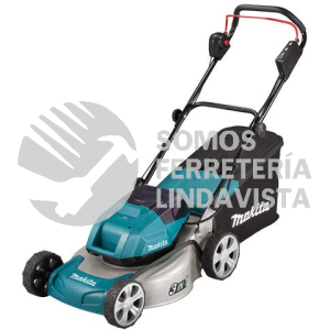 DLM460Z PODADORA INALAMB 18" 2,500-3,300 RPM LI-ION S/ BAT Y CARG C/FRENO 18V + 18V 36V MAKITA