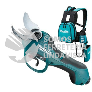 DUP362Z TIJERA P/PODAR V V R LI-ION S/BAT Y CARG C/FRENO, FUND,MOCHILA PETACA 18V + 18V 36V MAKITA
