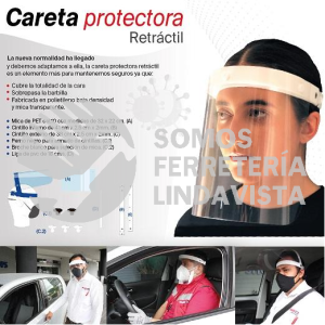 C-19 CARETA PROTECTORA RETRACTIL VI GENERICA