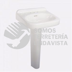 01488.20 LAVABO BLANCO CON PEDESTAL AMERICAN STANDARD
