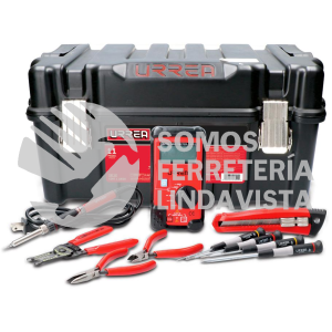 JEL11 JUEGO DE HERRAMIENTA PARA ELECTRONICO CON CAJA PLASTICA, 11 PIEZAS URREA