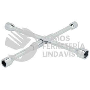 LLC14P LLAVE DE CRUZ CROMADA PLEGABLE 14" SURTEK