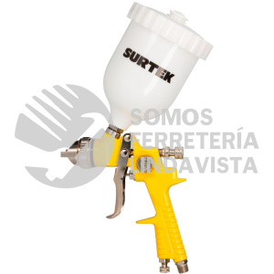 PPG1 PISTOLA PARA PINTAR TERMINADOS, CAPACIDAD 600 ML, 50 PSI SURTEK