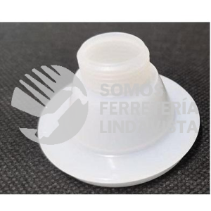 B02 BASE APLICADORA PARA BOQUILLA PLASTICA 3/4" DE PUNTA CON ROSCA PARA CALAFATEADORA MANUAL O NEUMATICA NACIONAL