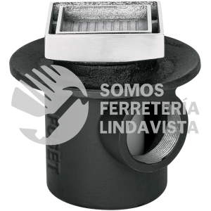 49315 CO-23CI COLADERA DE HIERRO DE 1 BOCA TAPA CUADRADA INSERTO FOSET