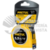 28022 PRO-55MEB FLEXOMETRO AMARILLO 5.5 M CINTA 25 MM EN TARJETA PRETUL