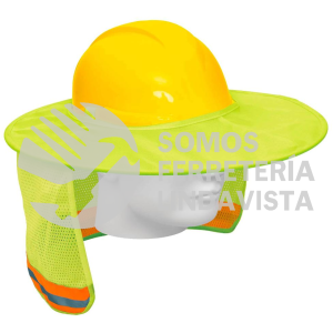 100354 PROCA-V PROTECTOR SOLAR PLEGABLE PARA CASCO VERDE CON REFLEJANTE TRUPER