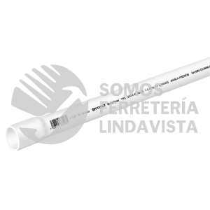 40085 PVC-105 TUBO DE 3 M DE PVC DE 1-1/2" HIDRAULICO RD 26 FOSET