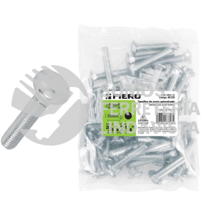 40129 TORC-3/8X2-1/4 BOLSA CON 50 TORNILLOS 3/8" X 2-1/4" TIPO COCHE FIERO