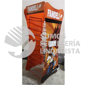 00001 EXHIBIDOR DE HOJAS DE LIJAS FANDELI