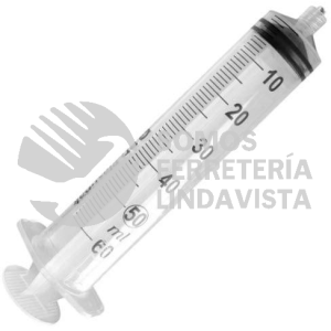 309653 JERINGA PLASTICA LUER-LOCK 60ML SIN AGUJA BD