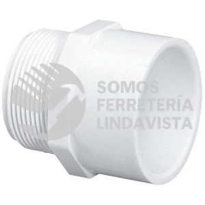 19151 ADAPTADOR DE PVC ROSCA EXTERIOR MACHO HIDRAULICO DE 1" ARX