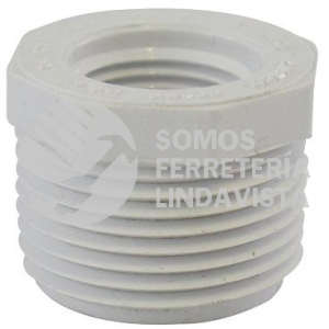 439-131 REDUCCION BUSHING PVC 1" X 3/4" ROSCADA CEDULA 80 SPEARS