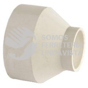 REDUCTORPVC REDUCCION BUSHING CAMPANA DE PVC SANITARIO 3" A 2" 75-50MM NACIONAL