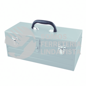 CM20G CAJA PORTAHERRAMIENTAS METALICA GRIS CON CHAROLA 19" X 7" X 6" SURTEK