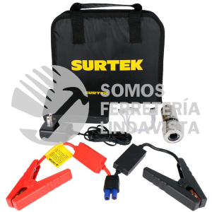 JA3 JUEGO DE ARRANCADOR PORTATIL DE 1 PUERTOS USB 6 MAH, 3 PIEZAS SURTEK