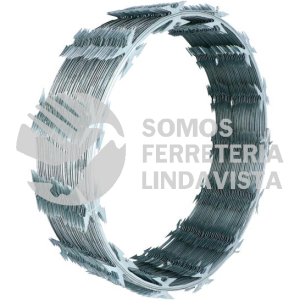 CO84 CONCERTINA DE SEGURIDAD PUNTA TIPO NAVAJA, 4 PUNTAS, 8 M, 4.8 KG SURTEK