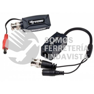 CCTV-402 EXTENSOR DE VIDEO PARA CAT5 CON VOLTAJE STEREN