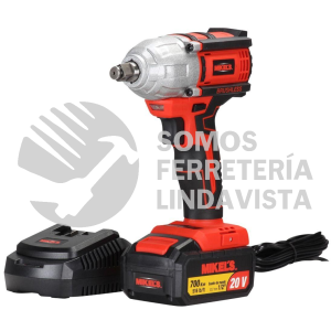 PI-500 PISTOLA DE IMPACTO ELECTRICA-INALAMBRICA RECARGABLE 1/2" 700LB/FT MIKELS