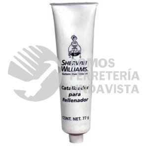 CATALIZADOR PARA RELLENADOR SERGLASS 19GRS AUTOMOTIVE FINISHES SHERWIN WILLIAMS