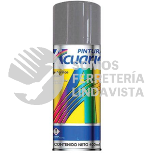759 PINTURA EN AEROSOL ESMALTE ACRILICO PRIMARIO GRIS 400ML ACUARIO