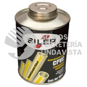 CPVCSILER PEGAMENTO AMARILLO CPVC 480GRS SILER