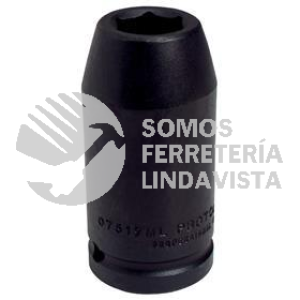 5408 DADO DE IMPACTO 1/2" 6 PUNTAS CUADRO 1/2" CHICAGO PNEUMATICOFDE