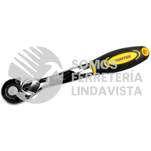 F5849X MATRACA REVERSIBLE PARA DADO CUADRO DE 1/2", CABEZA TIPO PERA, MANGO BIMATERIAL SURTEK